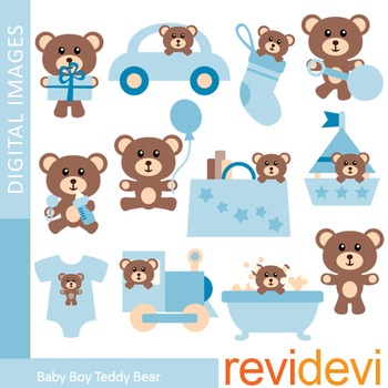 Detail Baby Teddy Bear Clipart Nomer 24