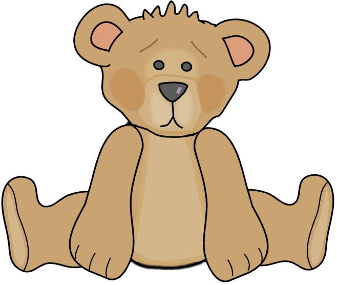 Detail Baby Teddy Bear Clipart Nomer 49