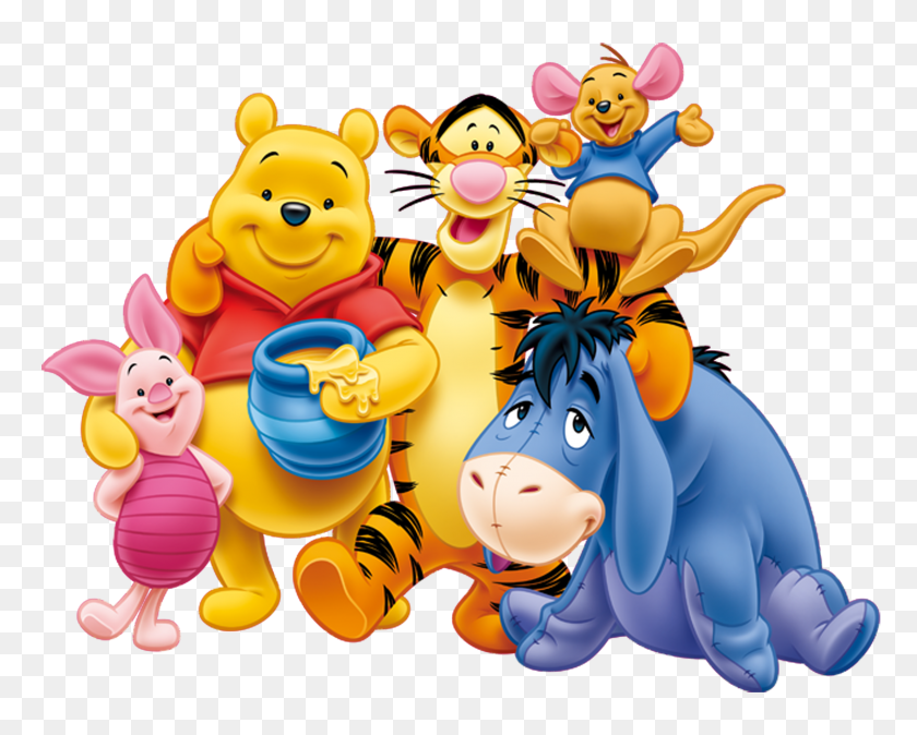 Detail Baby Winnie The Pooh And Friends Clipart Nomer 8