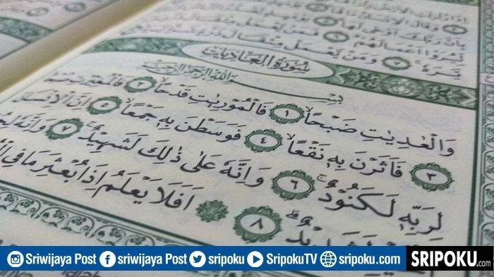 Detail Bacaan Surat Al Adiyat Nomer 45