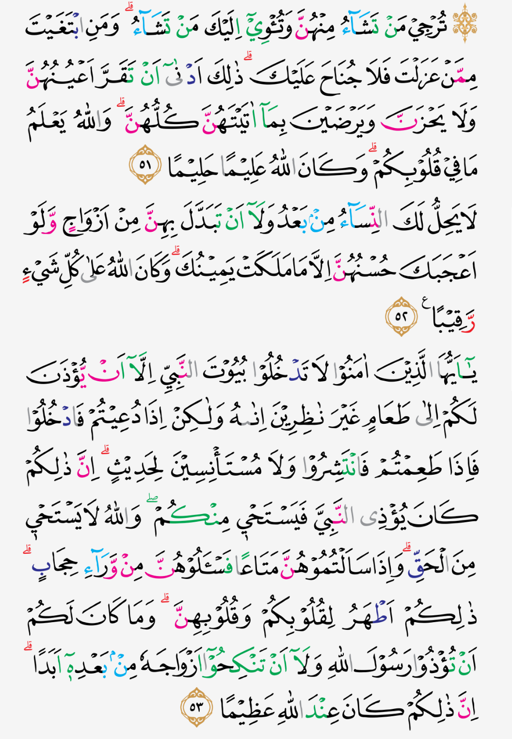 Detail Bacaan Surat Al Ahzab Nomer 10