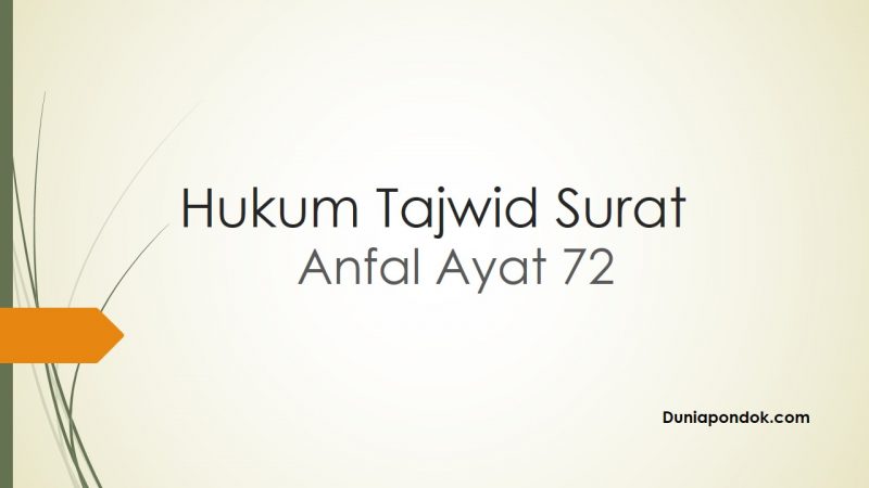 Detail Bacaan Surat Al Anfal Nomer 51