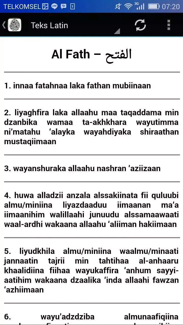 Detail Bacaan Surat Al Fath Nomer 10