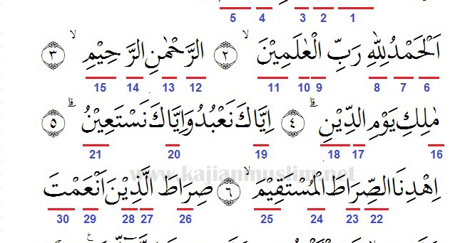 Detail Bacaan Surat Al Fatihah Yg Baik Dan Benar Nomer 39