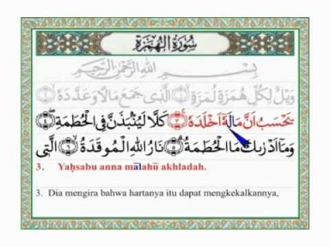 Detail Bacaan Surat Al Humazah Arab Dan Latin Nomer 3