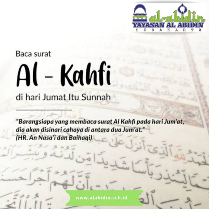 Detail Bacaan Surat Al Kahfi Nomer 50