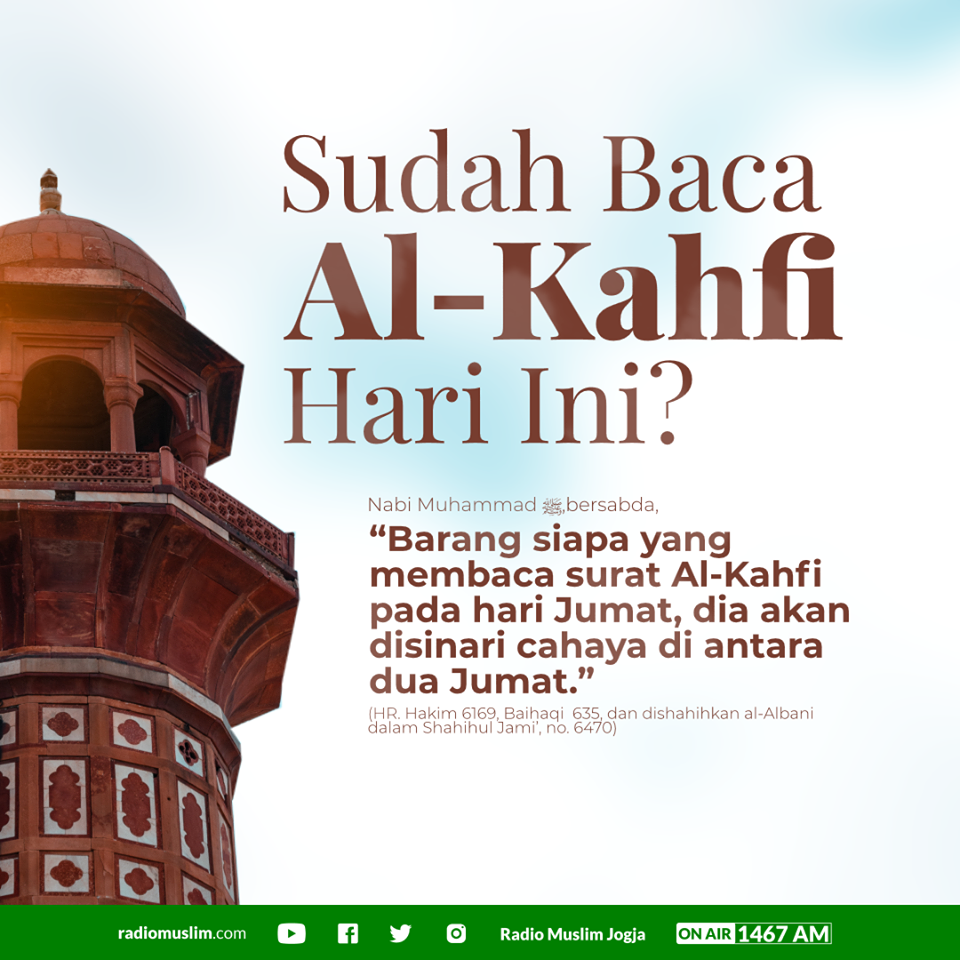 Detail Bacaan Surat Al Kahfi Jumat Nomer 9