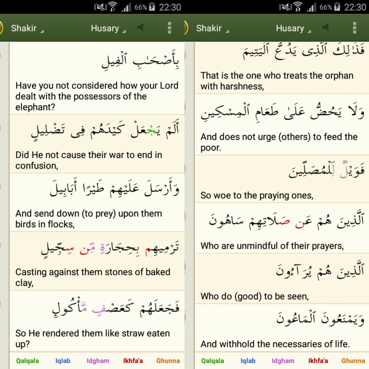 Detail Bacaan Surat Al Ma Un Nomer 6