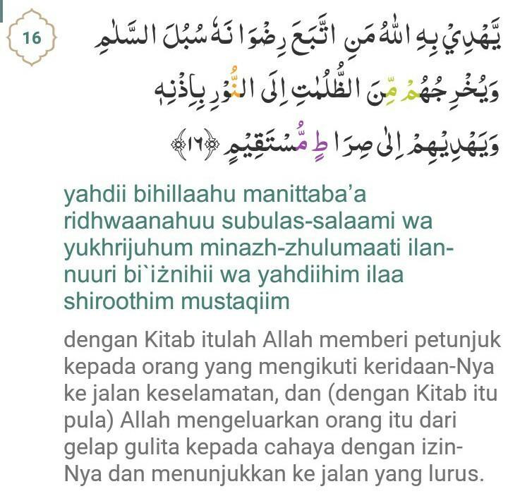 Detail Bacaan Surat Al Maidah Nomer 22