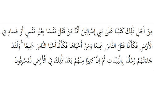 Detail Bacaan Surat Al Maidah Nomer 27