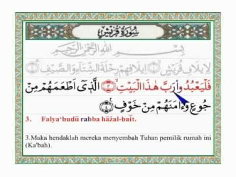 Detail Bacaan Surat Al Quraisy Nomer 24