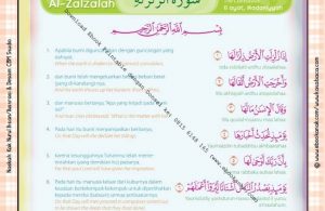 Detail Bacaan Surat Al Zalzalah Nomer 41