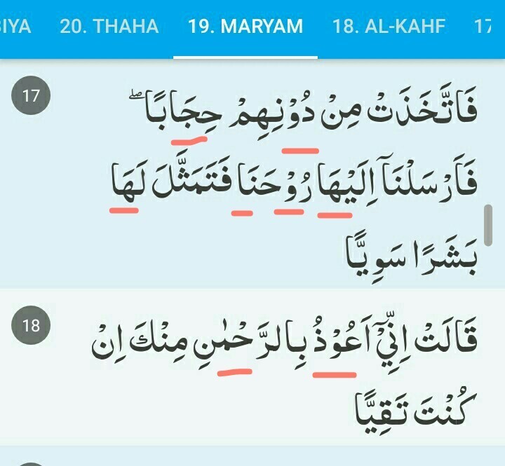 Detail Bacaan Surat Maryam 1 11 Nomer 42