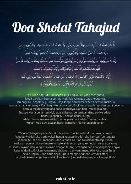 Detail Bacaan Surat Setelah Sholat Tahajud Nomer 12