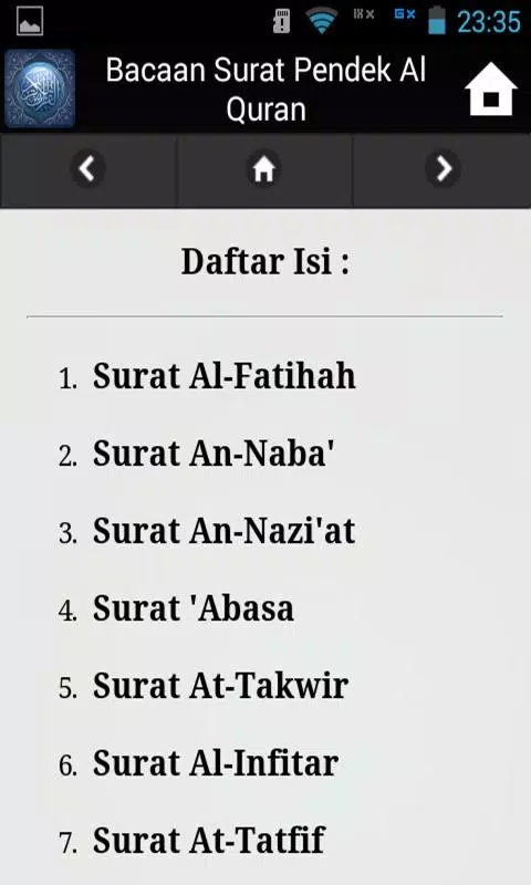 Detail Bacaan Surat Surat Pendek Al Quran Nomer 19