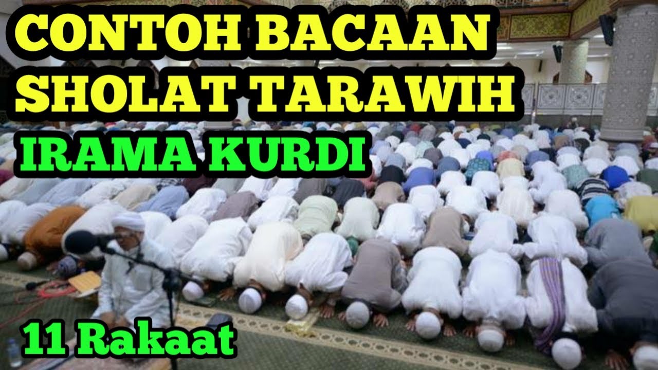 Detail Bacaan Surat Tarawih 11 Rakaat Nomer 20