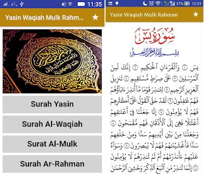 Detail Bacaan Surat Yasin Ar Rahman Waqiah Al Mulk Nomer 17