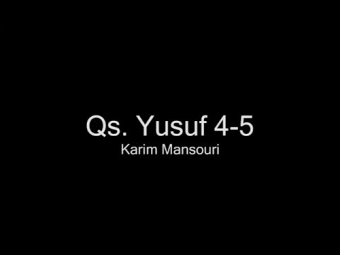 Detail Bacaan Surat Yusuf Ayat 4 Nomer 39