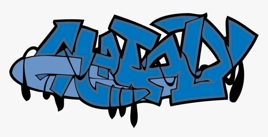 Detail Blue Graffiti Nomer 13