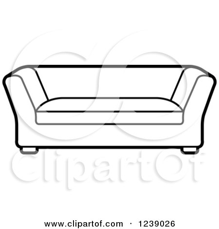 Detail Couch Clipart Nomer 10