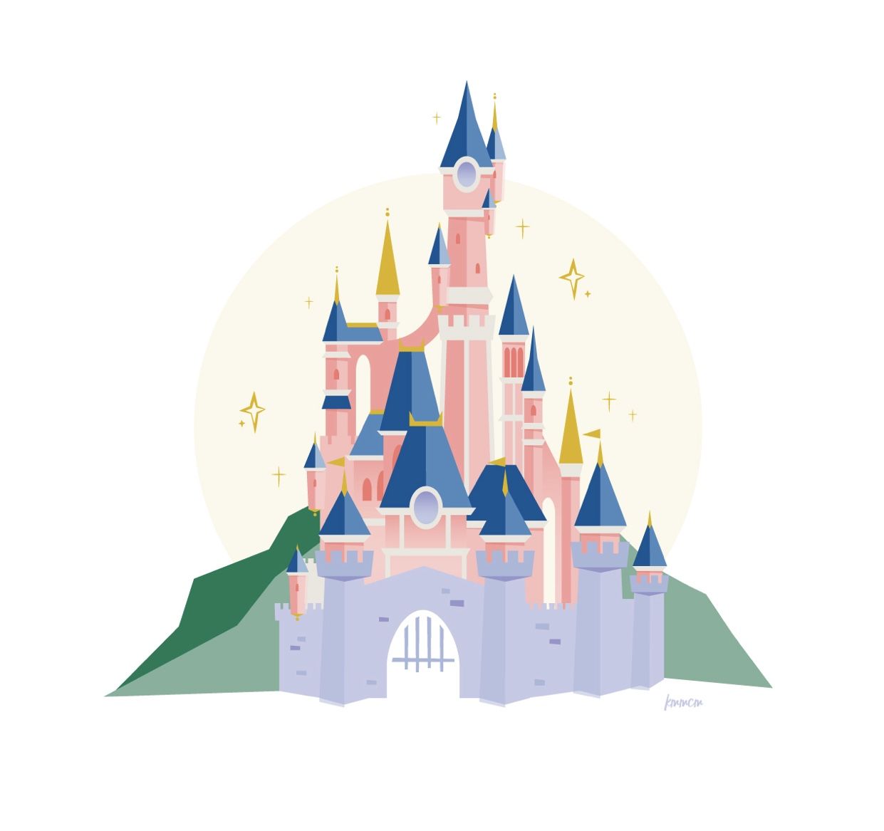 Detail Disney Schloss Zeichnung Nomer 12