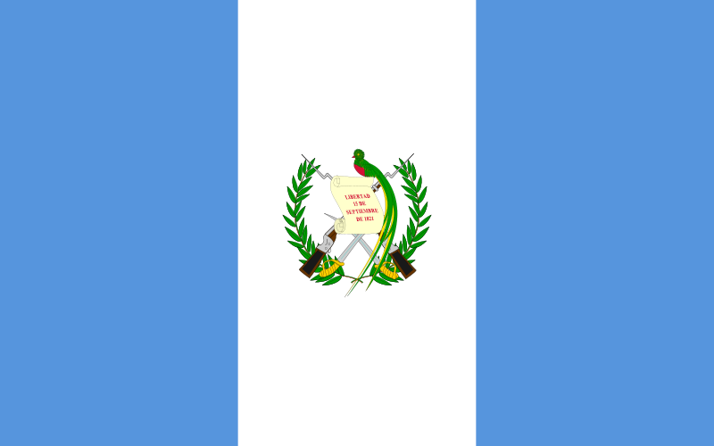 Flagge Guatemala - KibrisPDR