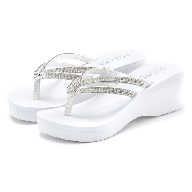 Detail Flip Flops Mit Keilabsatz Nomer 15