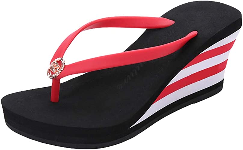 Detail Flip Flops Mit Keilabsatz Nomer 6