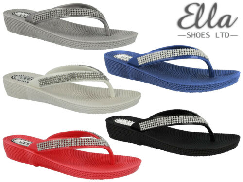 Detail Flip Flops Mit Keilabsatz Nomer 8