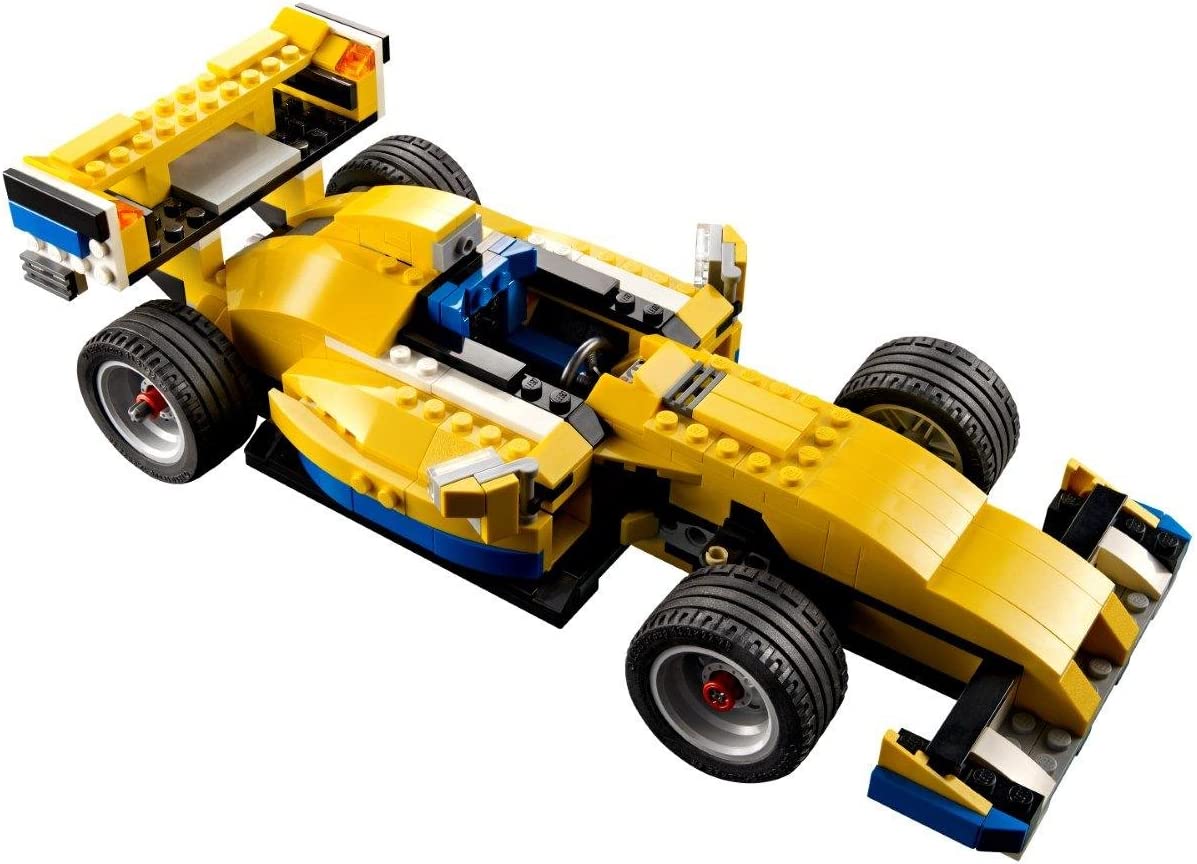 Detail Formel 1 Gelbes Auto Nomer 8