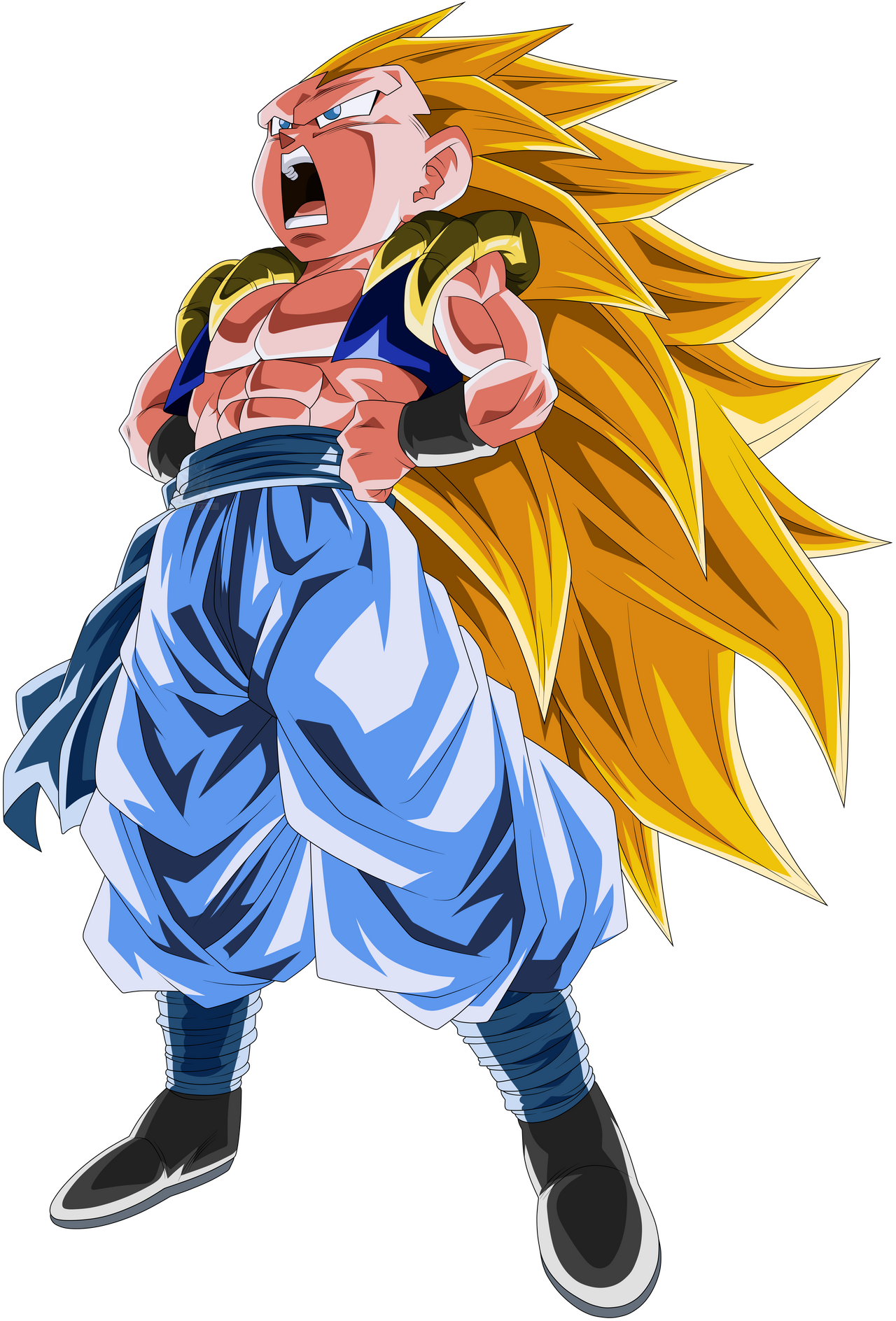 Gotenks Lineart - KibrisPDR