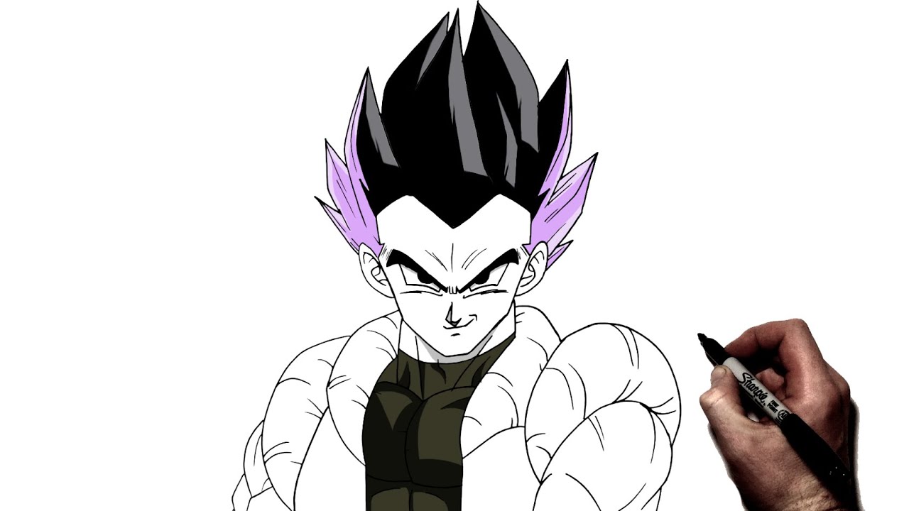Detail Gotenks Lineart Nomer 9