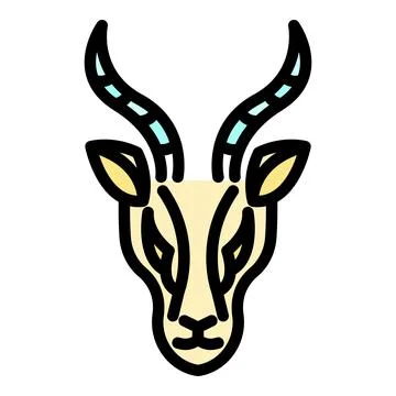 Detail Impala Antelope Horns Nomer 20