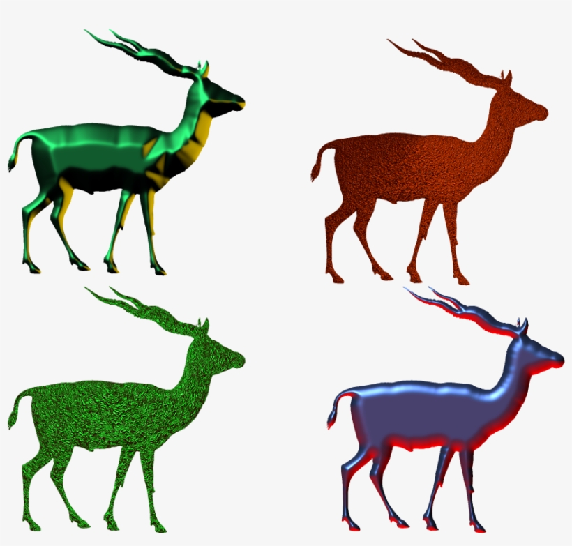 Detail Impala Antelope Horns Nomer 27