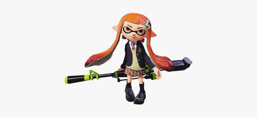 Detail Inkling Squid Amiibo Splatoon 2 Nomer 12