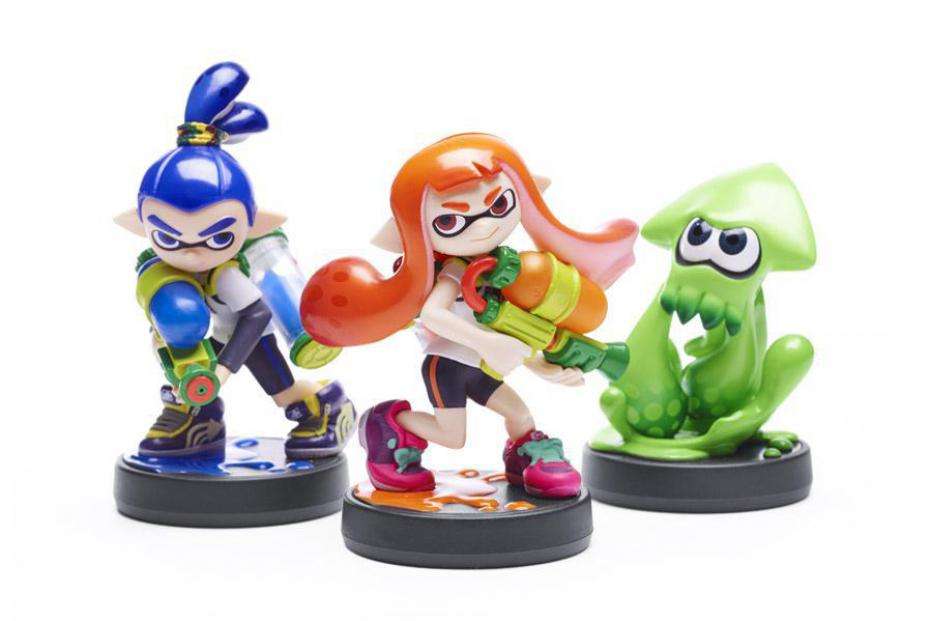 Detail Inkling Squid Amiibo Splatoon 2 Nomer 15