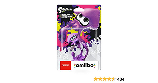 Detail Inkling Squid Amiibo Splatoon 2 Nomer 16