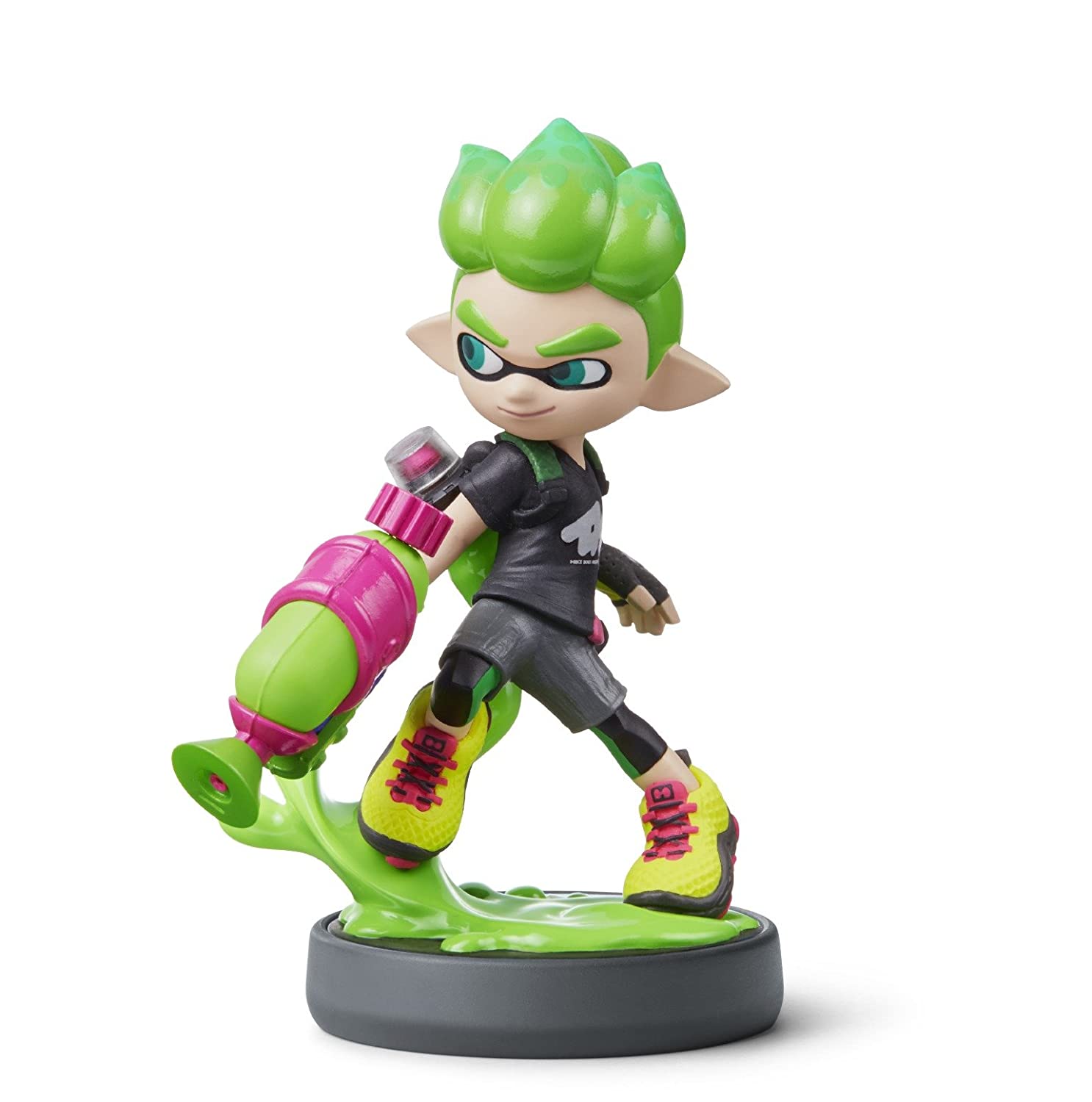 Detail Inkling Squid Amiibo Splatoon 2 Nomer 6