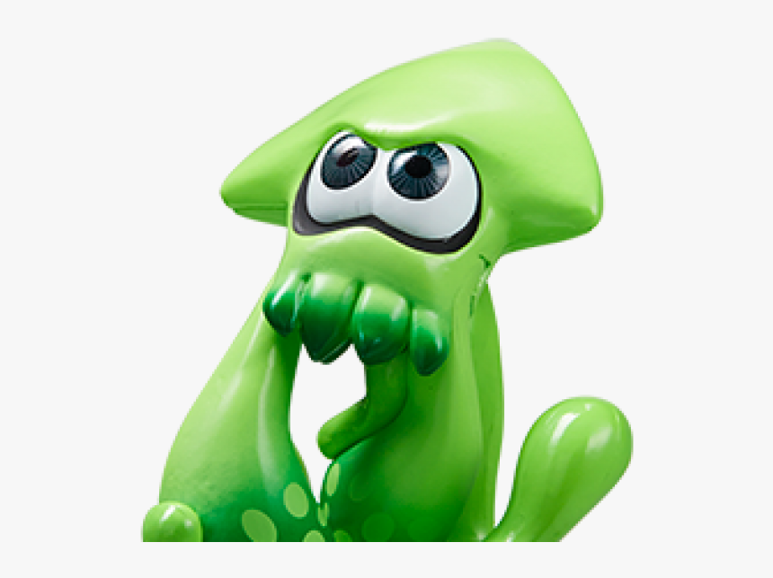 Detail Inkling Squid Amiibo Splatoon 2 Nomer 8