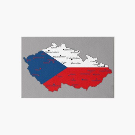 Detail Karte Von Tschechien Republik Nomer 11
