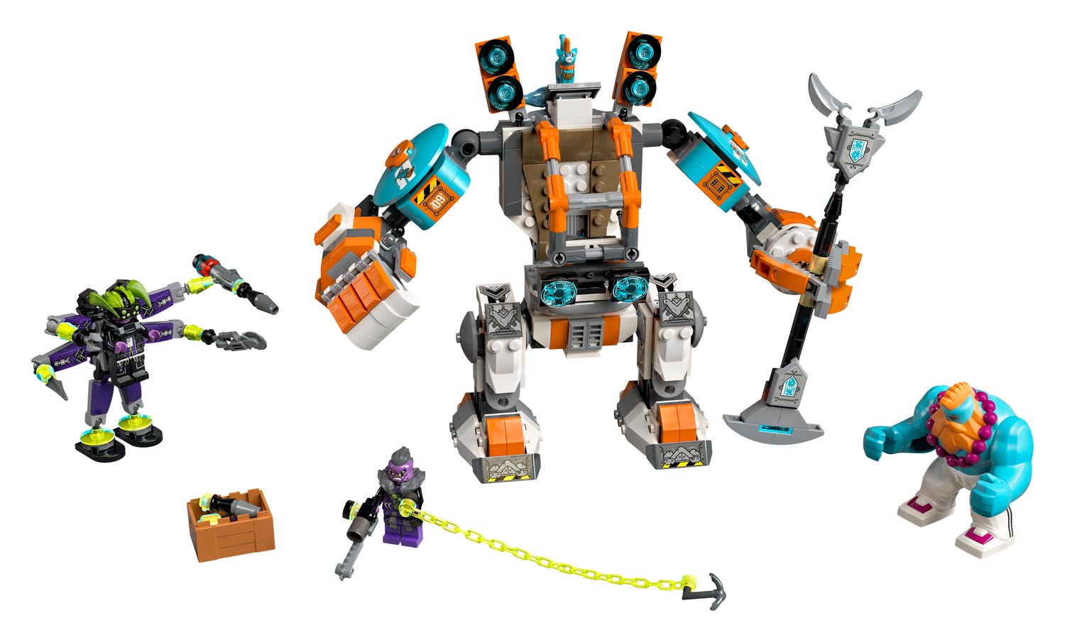 Detail Lego Power Roboter Nomer 4