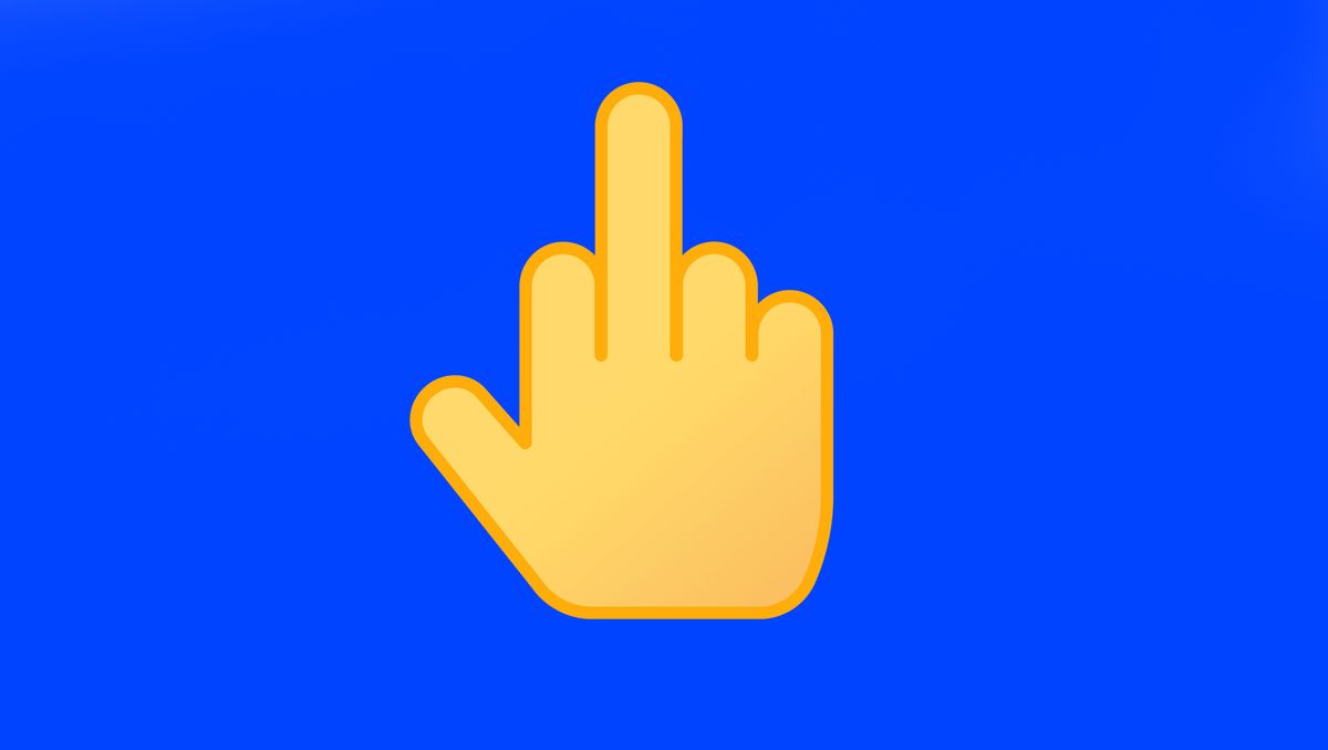 Detail mittelfinger zum kopieren koleksi nomer 20