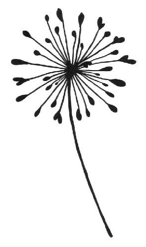 Detail Silhouette Pusteblume Clipart Nomer 15