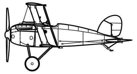 Detail Airplane Side View Drawing Nomer 19