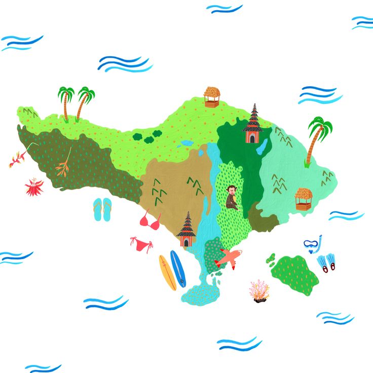 Detail Bali Map Nomer 8