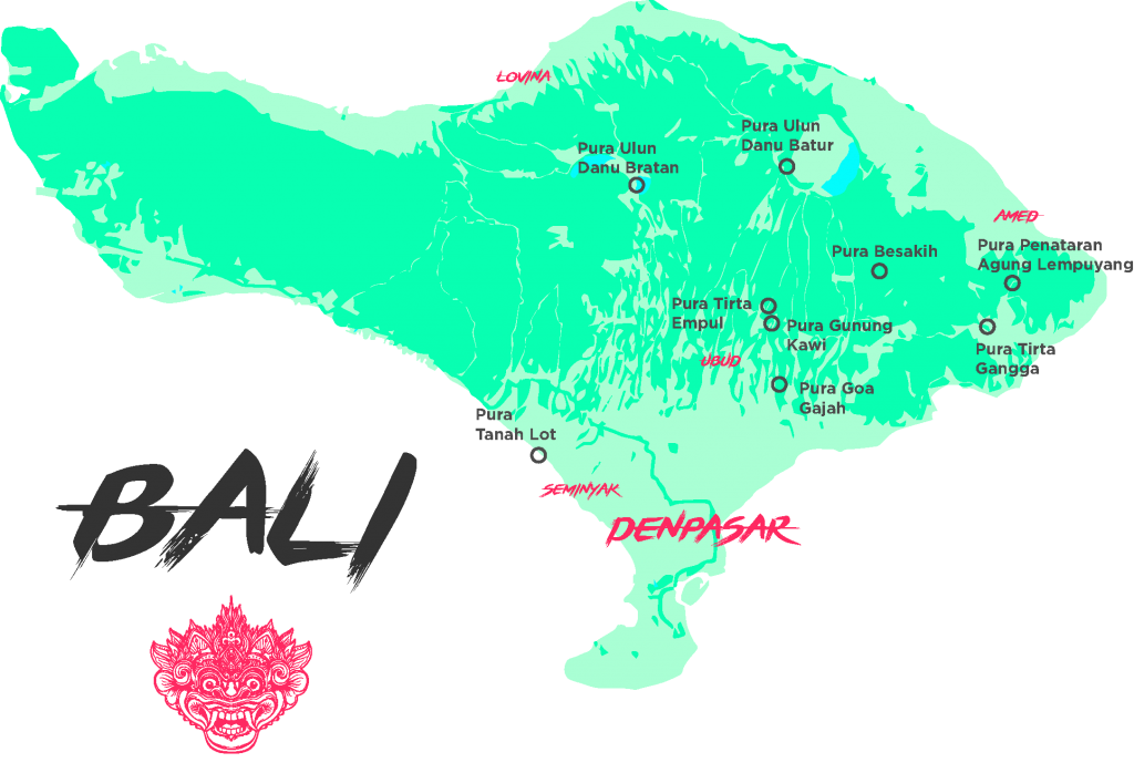 Detail Bali Map Nomer 15