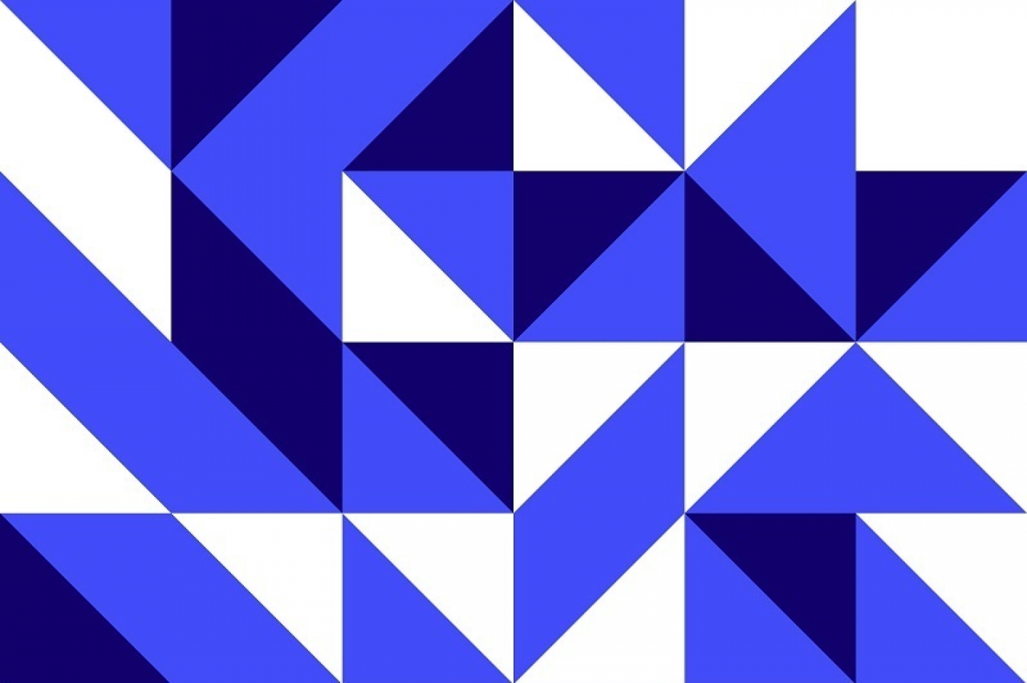 Detail Blue Geometric Pattern Nomer 16