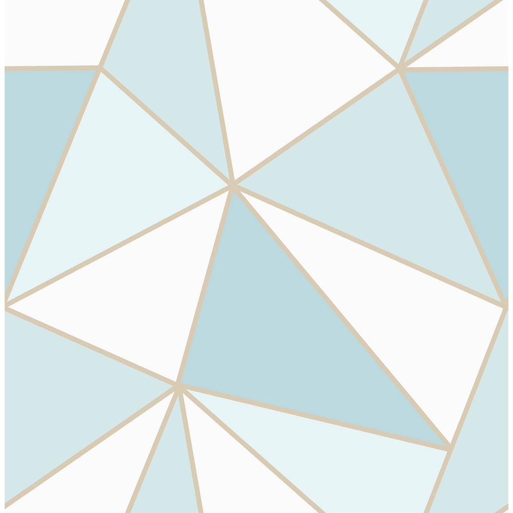 Detail Blue Geometric Pattern Nomer 22