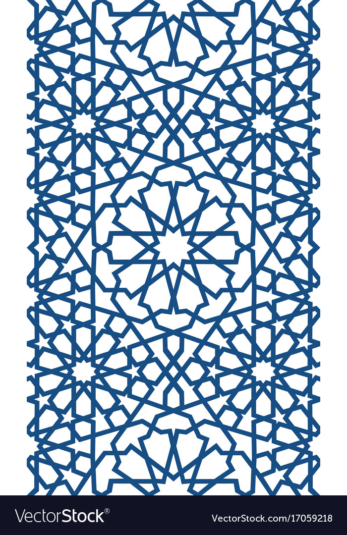 Detail Blue Geometric Pattern Nomer 25