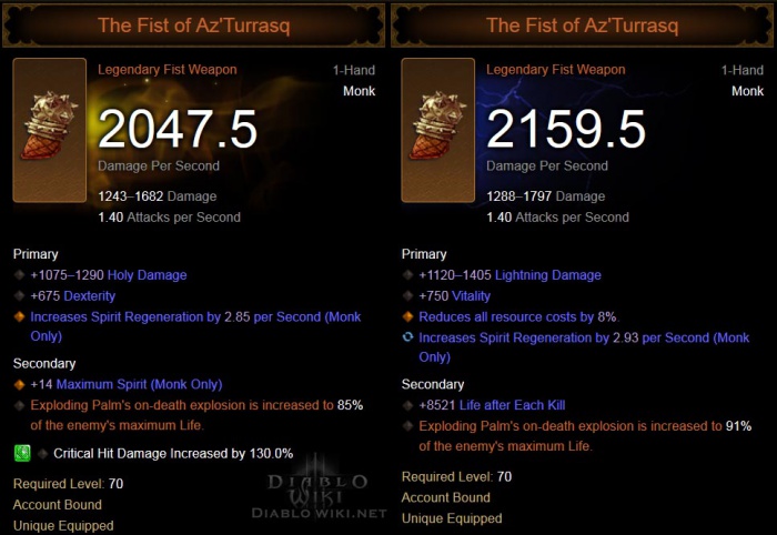 Diablo 3 Fist Of Az - KibrisPDR